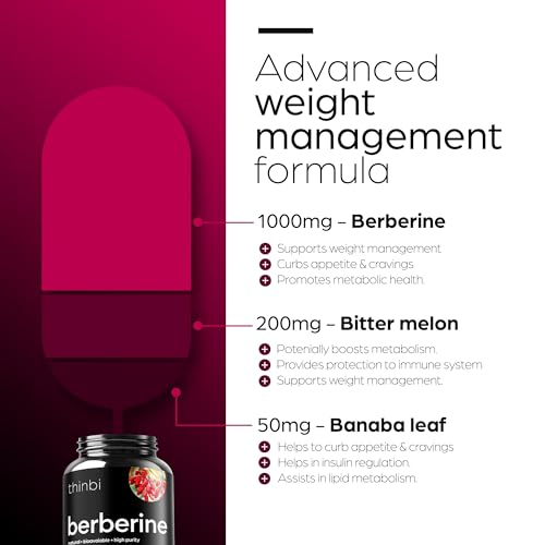 1000mg Berberine Supplement Capsules with Bitter Melon and Banaba Leaf - 30 Servings Artnaturals Store buy supplements canada