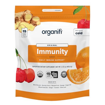 Organifi Immunity - Organic Superfood Immunity Support - 15 Single Serve Packets Organifi buy supplements canada