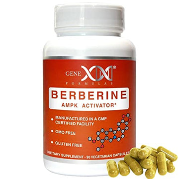 GENEX Berberine HCl 500mg (90 Capsules) | Powerful AMPK Activator, Supports Heart Genex Formulas buy supplements canada