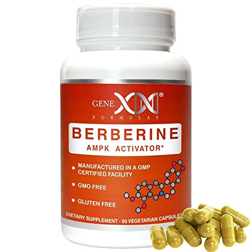 GENEX Berberine HCl 500mg (90 Capsules) | Powerful AMPK Activator, Supports Heart Genex Formulas buy supplements canada