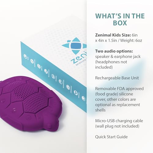 Zenimal Kids Meditation Audio Player - Patented Screen-Free Mindfulness Device with 9 Audio Meditations Zenimal buy supplements canada