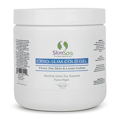SlimSpa Cyro-Slim Cold Gel With Ilios Wrap - Skin Firming & Tightening Cryo Gel Solution ILIOS buy supplements canada