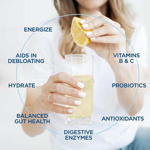 VitaCup Super H2O Bloating Relief and Digestive Health Drink Mix Packets, Probiotics VitaCup buy supplements canada