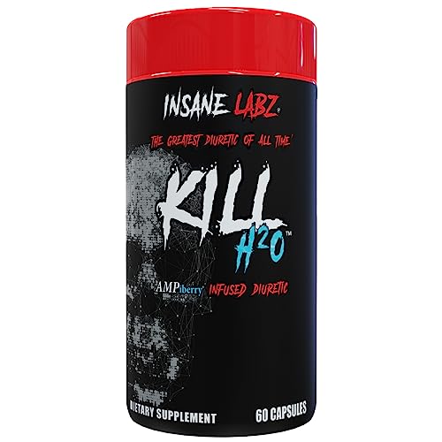 Insane Labz Kill H20, AMPiberry Infused Diuretic, Reduce Water Retention and Bloating Relief Insane Labz buy supplements canada
