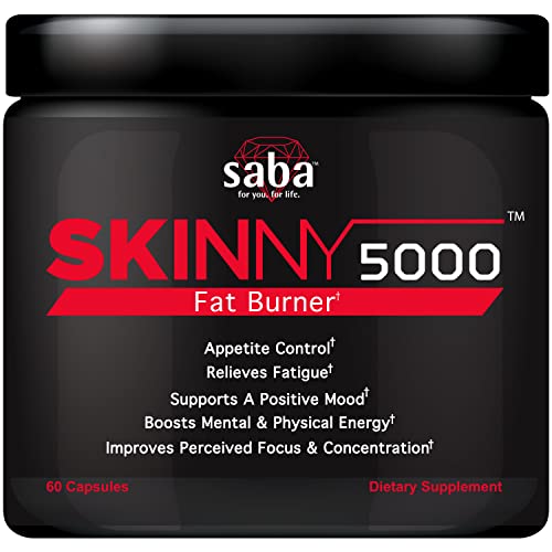 Saba Skinny 5000 -Fat Loss -Weight Loss-Appetite Control -Mild Jitter-Free Energy- Focus Saba buy supplements canada