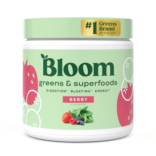 Bloom Nutrition Super Greens Powder Smoothie & Juice Mix (Berry) Bloom Nutrition buy supplements canada