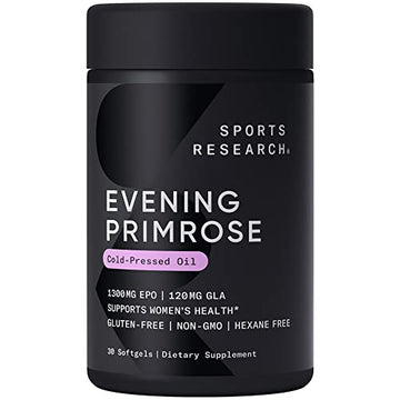 Sports Research Evening Primrose Supplement from Cold Pressed Oil Sports Research buy supplements canada