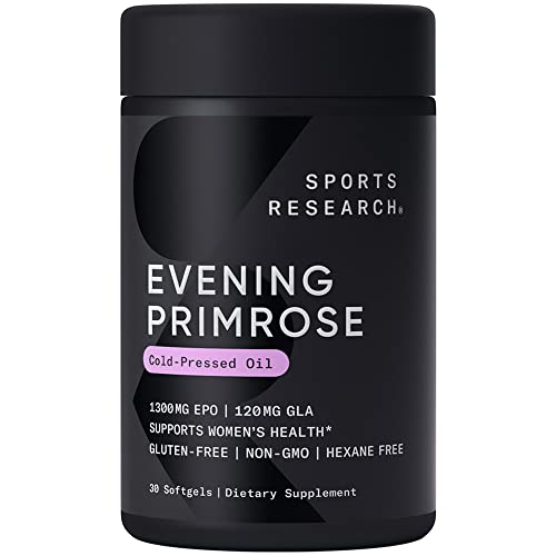 Sports Research Evening Primrose Supplement from Cold Pressed Oil Sports Research buy supplements canada