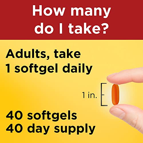 Nature Made CoQ10 400mg, Dietary Supplement for Heart Health Support, 40 Softgels Nature Made buy supplements canada