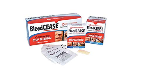 BleedCEASE First Aid for Cuts and Nosebleeds Sterile Packings, 25 Count BleedCEASE buy supplements canada