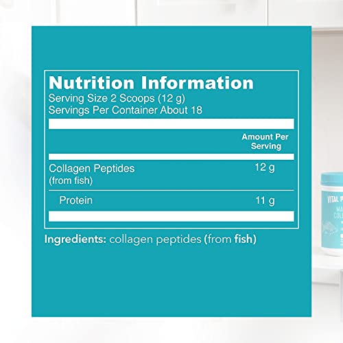 Vital Proteins Marine Collagen Peptides Powder Supplement - Hydrolyzed Collagen - 221g Canister VITAL PROTEINS buy supplements canada