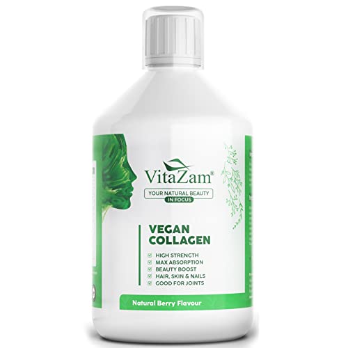 VitaZam Vegan Collagen Liquid 5000mg Hydrolyzed Collagen Peptides for Women VitaZam buy supplements canada