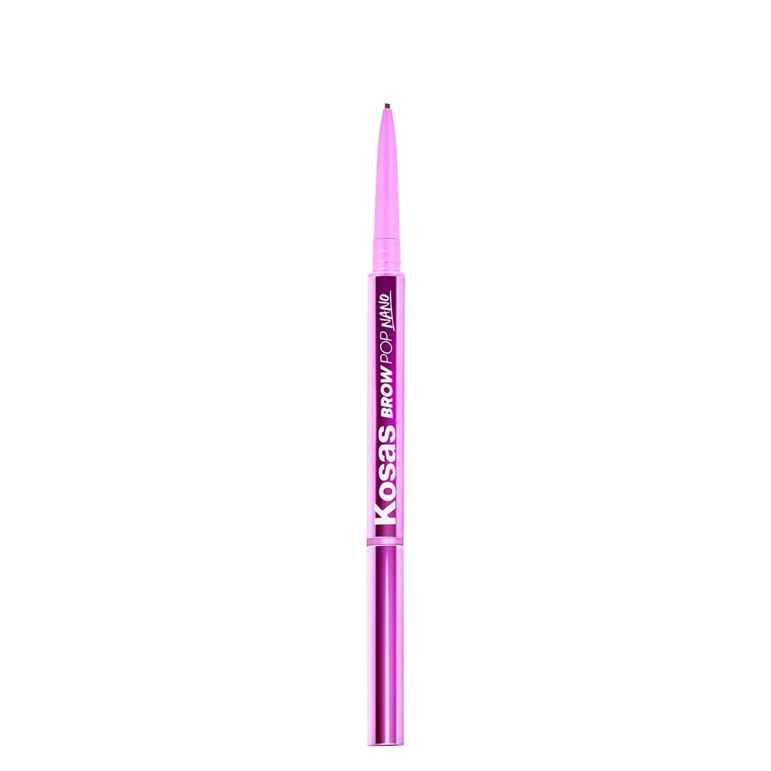 Kosas Brow Pop Nano Eyebrow Pencil – Ultra-Fine 1mm Micro Brow Pencil with Spoolie, Medium Brown Kosas buy supplements canada
