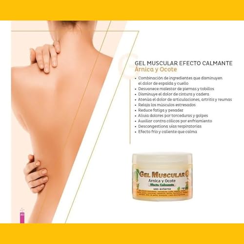 Arnica and Ocote Muscle Gel 350grs. Florigan buy supplements canada