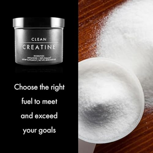 Clean Creatine - 100% Creapure® Creatine Monohydrate Powder for Muscle Growth CLEAN buy supplements canada