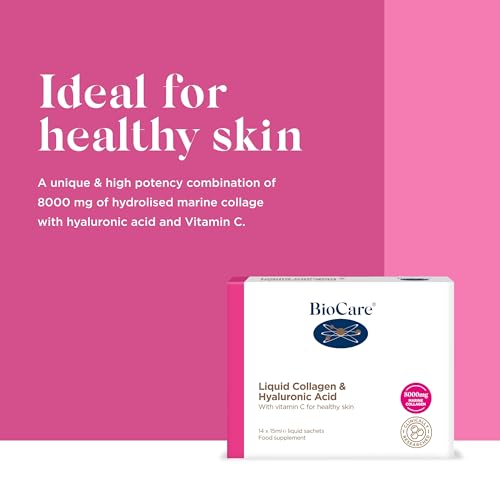 BioCare - Liquid Collagen & Hyaluronic Acid - 14 x 15 ml sachets BIOCARE buy supplements canada