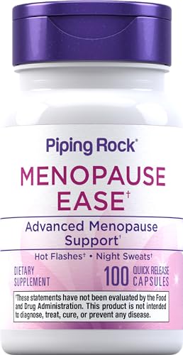 Menopause Supplement for Women | 100 Capsules | Advanced Support Formula | for Night Piping Rock buy supplements canada