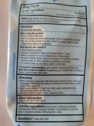 Curist 5% Lidocaine Cream Maximum OTC Strength Topical Pain Relief OTC - 12 oz (Pack of 2) XL Tube 5 Percent Lidocaine Numbing Cream to Numb Effectively (2 Pack - 6 oz Tube) Curist buy supplements canada