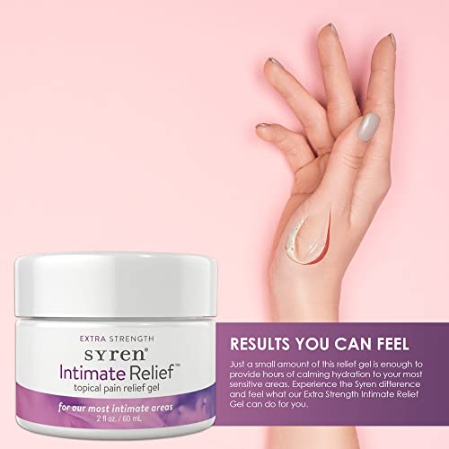 Syren Intimate Relief - Intimate Pain Relieving Gel - Relieves Vulva Pain, Throbbing, Spasms, Vaginal Dryness SYREN buy supplements canada