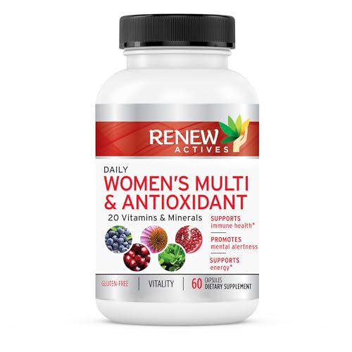 Renew Actives Women's Multi-Vitamin & Antioxidant: Daily Health Supplement for Woman Renew Actives buy supplements canada