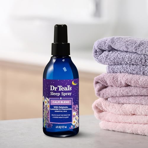 Dr Teal's Sleep Spray with Melatonin & Essential Oil Blend, 6 fl oz (Pack of 3) Dr Teal's buy supplements canada