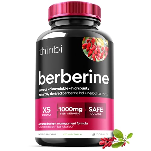 Berberine Supplement 1000mg Potent Botanical Capsules for Weight Artnaturals buy supplements canada