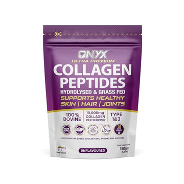 Premium Collagen Powder (Type I, III) Hydrolysed Bovine Collagen Peptides Powder - Halal Certified ONYX INGREDIENTS 101 buy supplements canada