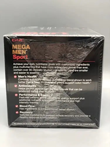 Mega Men Sport Vitapak Program, Convenient Complete Nutrition, 4 Products in 1 Packet, Athletic Performance, Energy, Recovery GNC buy supplements canada