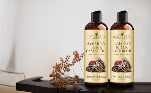 Handcraft Blends Jamaican Black Castor Oil for Hair Growth, Eyelashes and Eyebrows - 100% Pure Handcraft Blends buy supplements canada