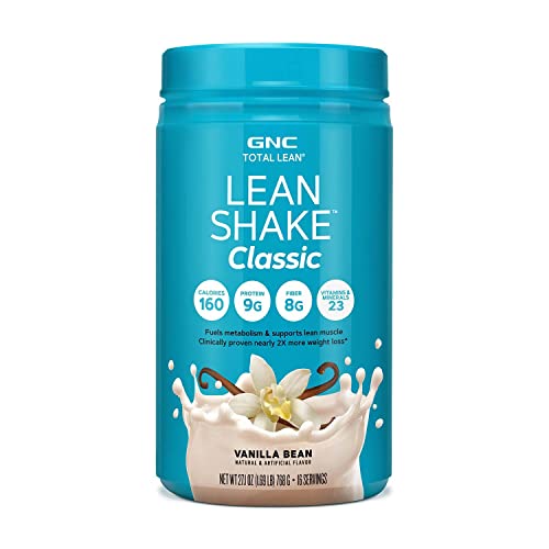 GNC Total Lean | Lean Shake Classic | Fuels Metabolism & Supports Lean Muscle | Vanilla Bean GNC buy supplements canada