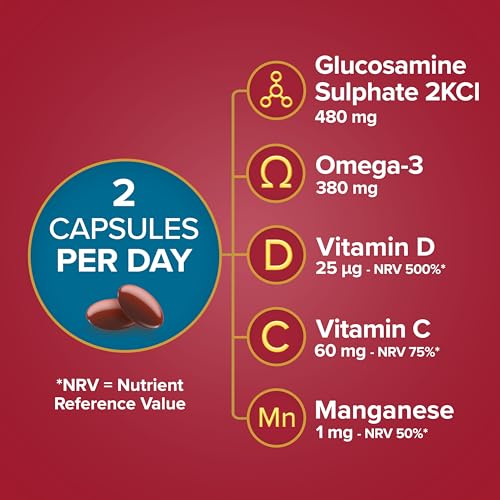 Seven Seas JointCare Supplex, With Glucosamine, Omega-3, Vitamins C, D and E Seven Seas buy supplements canada