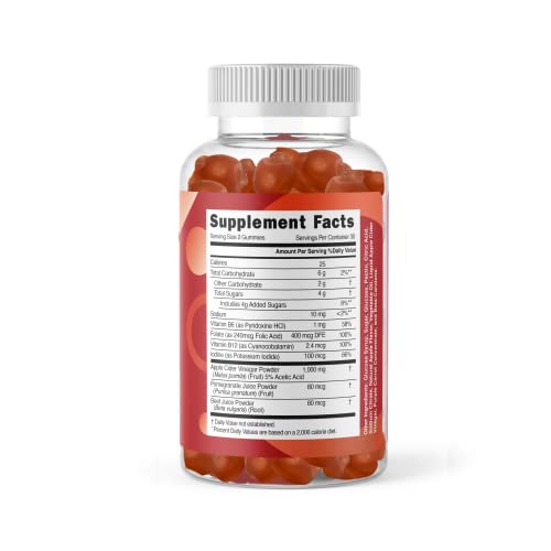 umsii Apple Cider Vinegar Gummies | 1,000 mg Organic Extract | Can Promote Gut Health umsii buy supplements canada