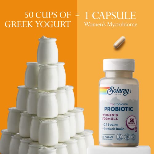 SOLARAY Mycrobiome Probiotic Women’s Formula, 24 Strains Plus Prebiotic Inulin SOLARAY buy supplements canada