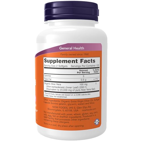 NOW Supplements, Aloe Vera (Aloe barbadensis) 10,000 mg, Supports Digestive Health NOW buy supplements canada