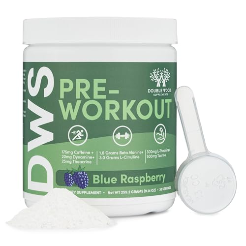 Pre Workout Powder for Men & Women (30 Servings of Caffeine, Beta Alanine, L-Citrulline Double Wood Supplements buy supplements canada