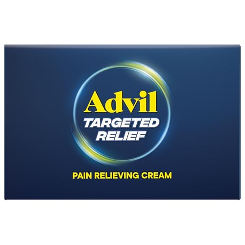 Advil Targeted Relief Pain Relieving Cream with Massage Applicator, Up to 8 Hours of Powerful Relief of Minor Arthritis Pain, Joint Pain, Lower Back Pain and Muscle Pain, 2.5 oz Advil buy supplements canada