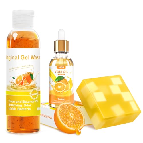 Yoni Soap & Yoni Oil & Feminine Wash Set for Women, Yoni Wash for Vaginal Ph Balance Remove BASSI buy supplements canada