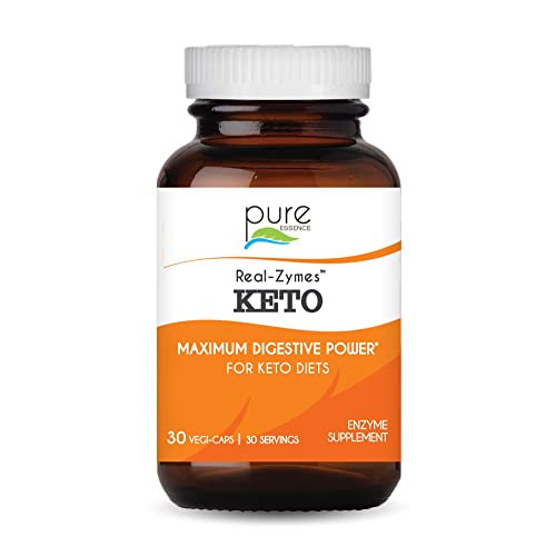 Real-Zymes™ KETO Digestive Enzymes Supplement with Probiotics for Better Digestion PURE ESSENCE LABS buy supplements canada