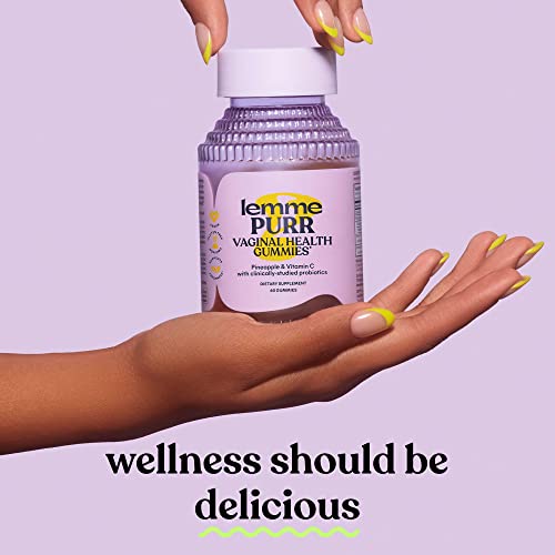 Lemme Purr Vaginal Probiotic Gummies for Women - Balanced pH, Healthy Odor, Yeast Balance & Flora Lemme buy supplements canada