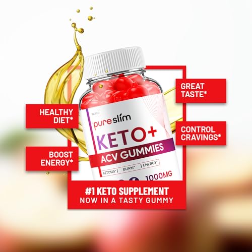 (2 Pack) Pure Slim Keto ACV Gummies - Advanced Formula PureSlim Keto Plus ACV Gummies Indelo buy supplements canada