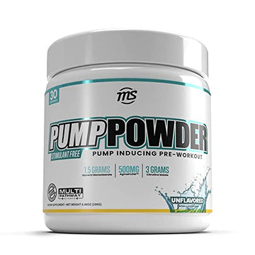 Man Sports Pump Powder. Stimulant Free Neutral Flavored Pre Workout Drink MAN Metabolic Augmenting Nutrition buy supplements canada