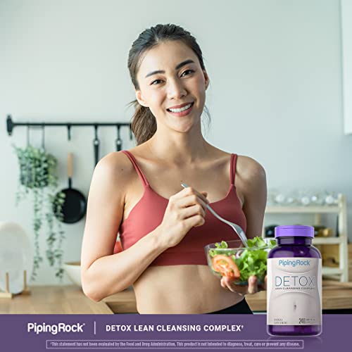 Piping Rock Detox Cleanse Capsules | 240 Pills | Herbal Complex | Lean Formula Piping Rock buy supplements canada