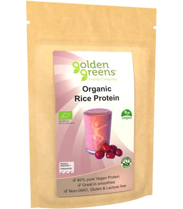 Golden Greens Organic Rice Protein Powder 250 g Golden Greens buy supplements canada