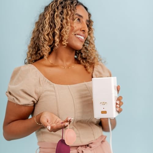 Pixie Menstrual Cup Sterilizer + Large & Small Pixie Disc - Kill 99.9% of Germs with Menstrual Cup Pixie Cup buy supplements canada