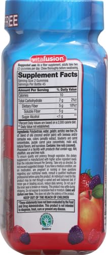 Vitafusion Fiber Well Sugar Free Fiber Supplement, Peach, Strawberry And Blackberry Vitafusion buy supplements canada