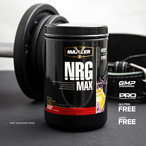 Maxler NRG MAX Pre Workout Powder with Taurine, L Citrulline Malate, Beta Alanine Creatine Maxler buy supplements canada