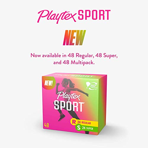 Playtex Sport Tampons, Multipack (24ct Regular/24ct Super Absorbency) PLAYTEX buy supplements canada