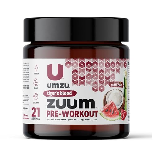 UMZU Zuum Pre-Workout - Energy, Pump & Endurance - with B-Vitamin Complex UMZU buy supplements canada