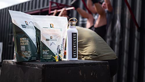 Live Relentless by Tim Kennedy, Drive Pre-Workout, Merica's Strawlemon, 30 Servings Live Relentless buy supplements canada