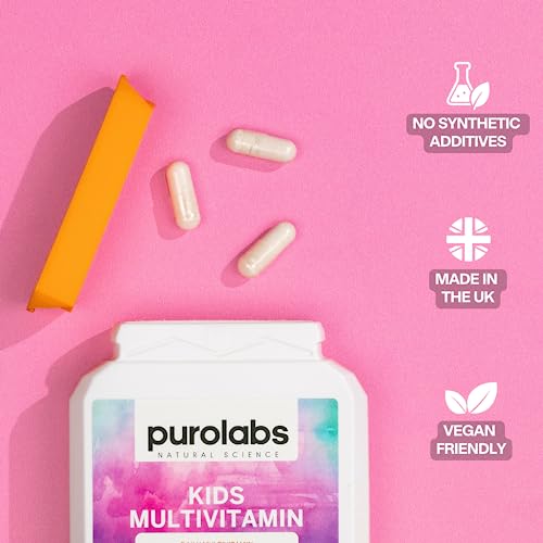 Kids Vitamins - Multivitamin for Kids with Calcium, Zinc, Iron, Vitamin C, B12, D3 and More Purolabs buy supplements canada